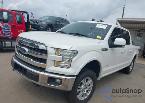 2017 Ford F-150 Lariat z USA, uszkodzony, nr VIN 1FTEW1EG7HFA69941